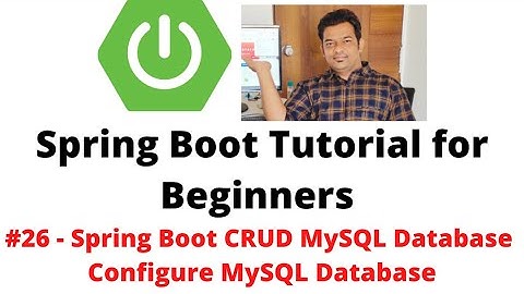 Spring Boot Tutorial for Beginners #26 - CRUD Database Project - Configure MySQL Database