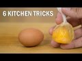 6 Kitchen Tricks - Food Hacks