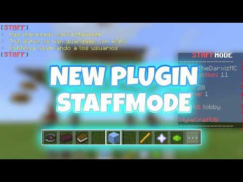 [NEW PLUGIN] STAFFMODE × Codeer Pocketmine Minecraft pe 1.16.220.01 | iDarkMC