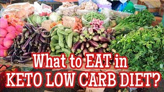 MGA DAPAT AT HINDI DAPAT KAININ SA KETO LOW CARB DIET | LCIF PHILIPPINES