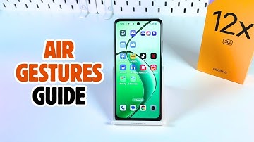 Realme 12x 5G Air Gestures Setup and Demonstration - Easy Guide