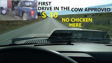 first test drive s10 drag truck Epic s-10 build v8 conversion 406 sbc 4l80E 26