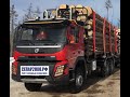 Колёсная цепь Вольво. Финский протектор рулит. Лесовоз Volvo FMX. Штурм в Уральских горах. #shorts