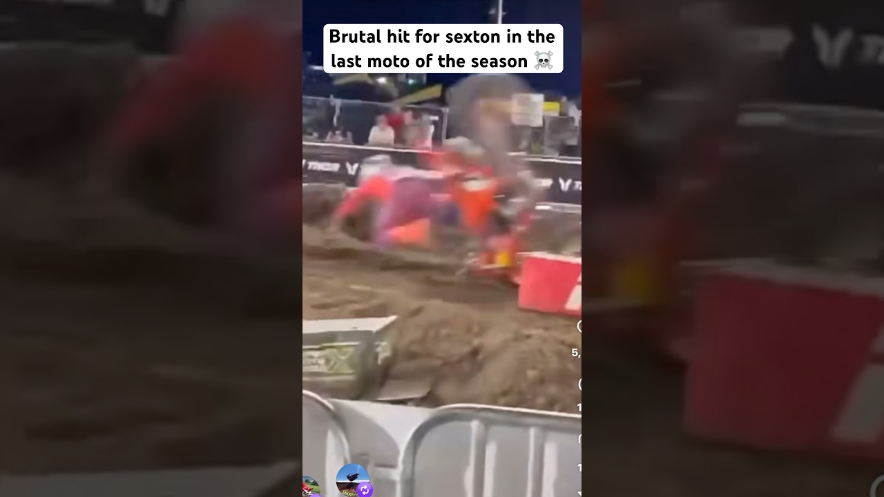 Чейз Секстон МАССИВНАЯ авария на SMX в Лас-Вегасе 