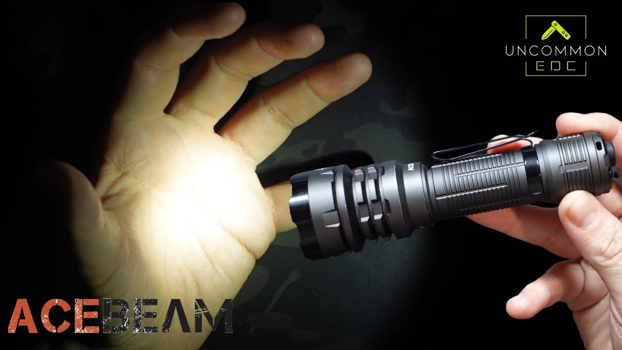 Acebeam Defender P17 | 4500 Lumen Flashlight - YouTube