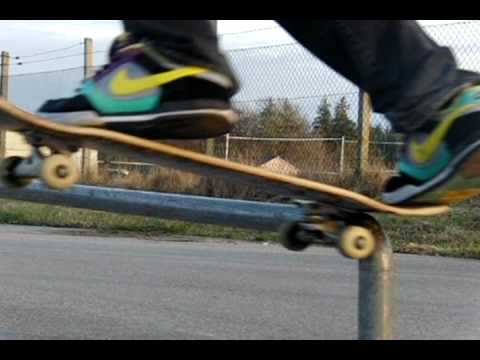 Spring time montage - Slowmotion Skateboarding