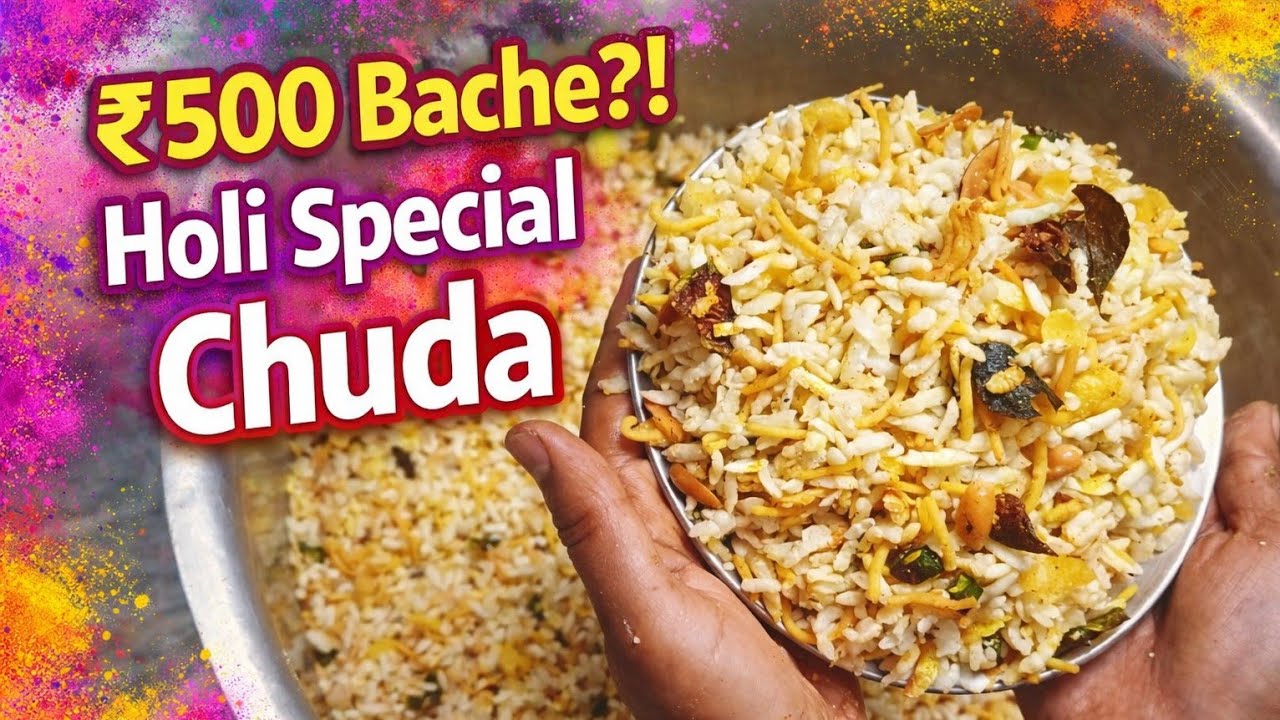 ₹500 Bachao! Holi Special Chuda Ghar Par | Bazaar Se Sasta 😱