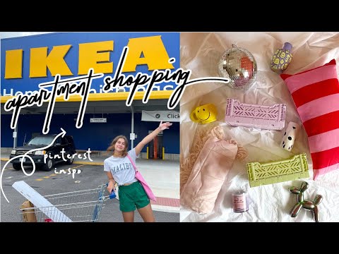 college apartment/dorm room shopping vlog 2021