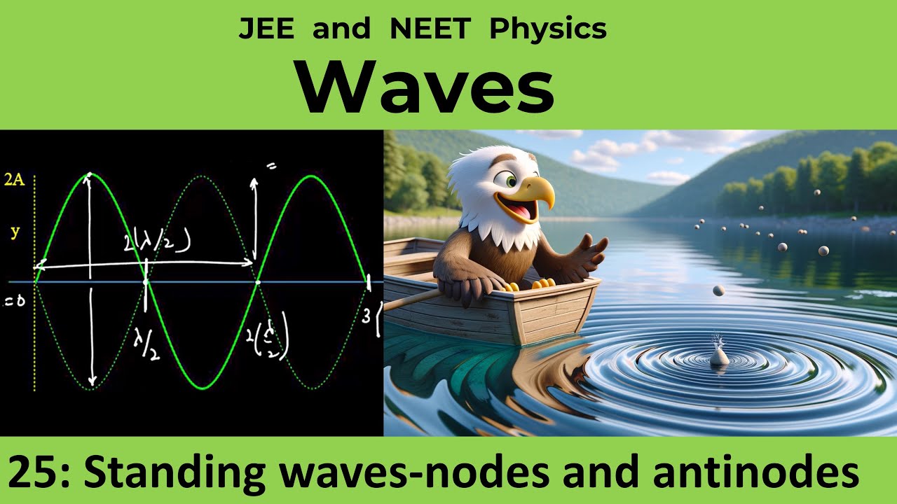 25. Standing Waves - nodes and antinodes | IIT JEE Physics - YouTube
