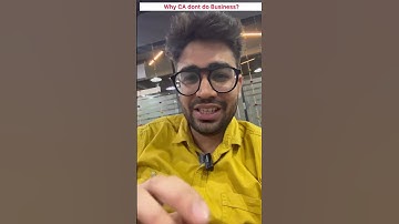 Why CA do not do business 🤔 #caaspirants #caarticleship #castudents #icaistudents #caarticleship