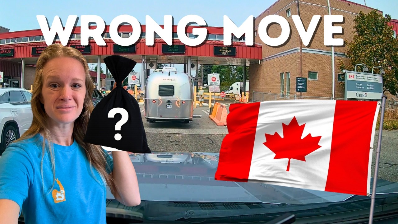 Жизнь в автодоме становится реальностью: непредвиденные проблемы на канадской границе