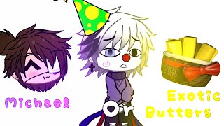 Michael or Exotic Butters? | Gacha Club | Fnaf Skit | lolkayt official |