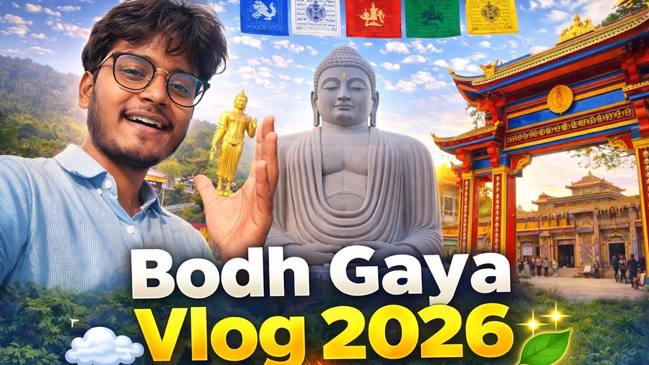 Famous place in Bihar to visit🫂❤️ | Bodhi Temple | #bodhgaya #gayaji #bihar 