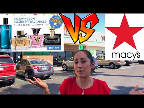 Pacas de Perfumes VS Fragancias en Macy's ⭐️ - YouTube