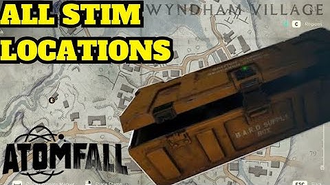 All Training Stimulant Locations In Wyndham Village !