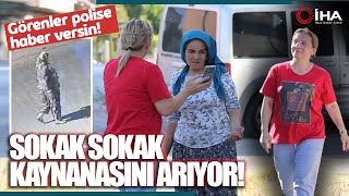 Eline Fotoğrafı Alan Gelin Sokak Sokak Kayıp Kaynanasını Arıyor