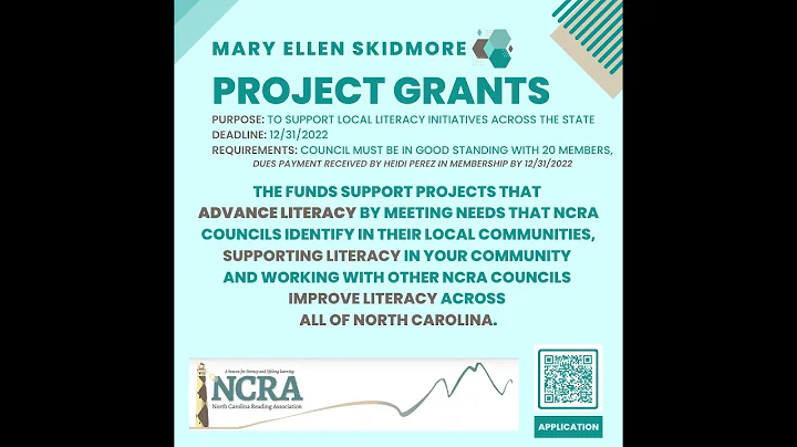 Mary Ellen Skidmore Project Grants