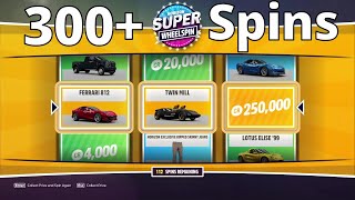Forza Horizon 5 SUPER WHEELSPIN OPENING... 150+ Super Wheelspins and 150+ Wheelspins
