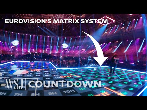 Inside the Logistics of Eurovision?s 50-Second Stage Change | WSJ Countdown