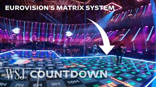 Behind Eurovisions Lightning-Fast Live Tv Stage Changes Wsj Countdown