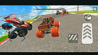 impossible truck stunts _ monster truck mega ramp extreme racing _ car game _ android gameplay #22