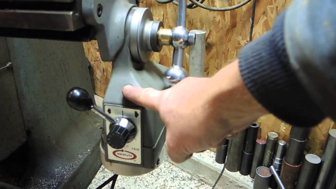Servo 150 Power Feed For Bridgeport Or Similar Clone Sold