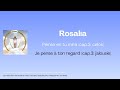 Pienso En Tu Mirá Cap 3 Celos Rosalía Paroles Français Espangol mp3