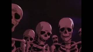 skeleton meme template *short*