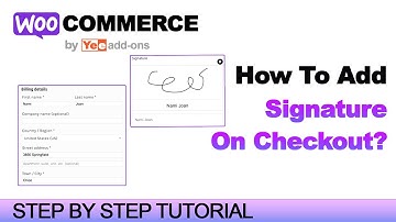 WooCommerce - How To Add Signature Field on Checkout Page?