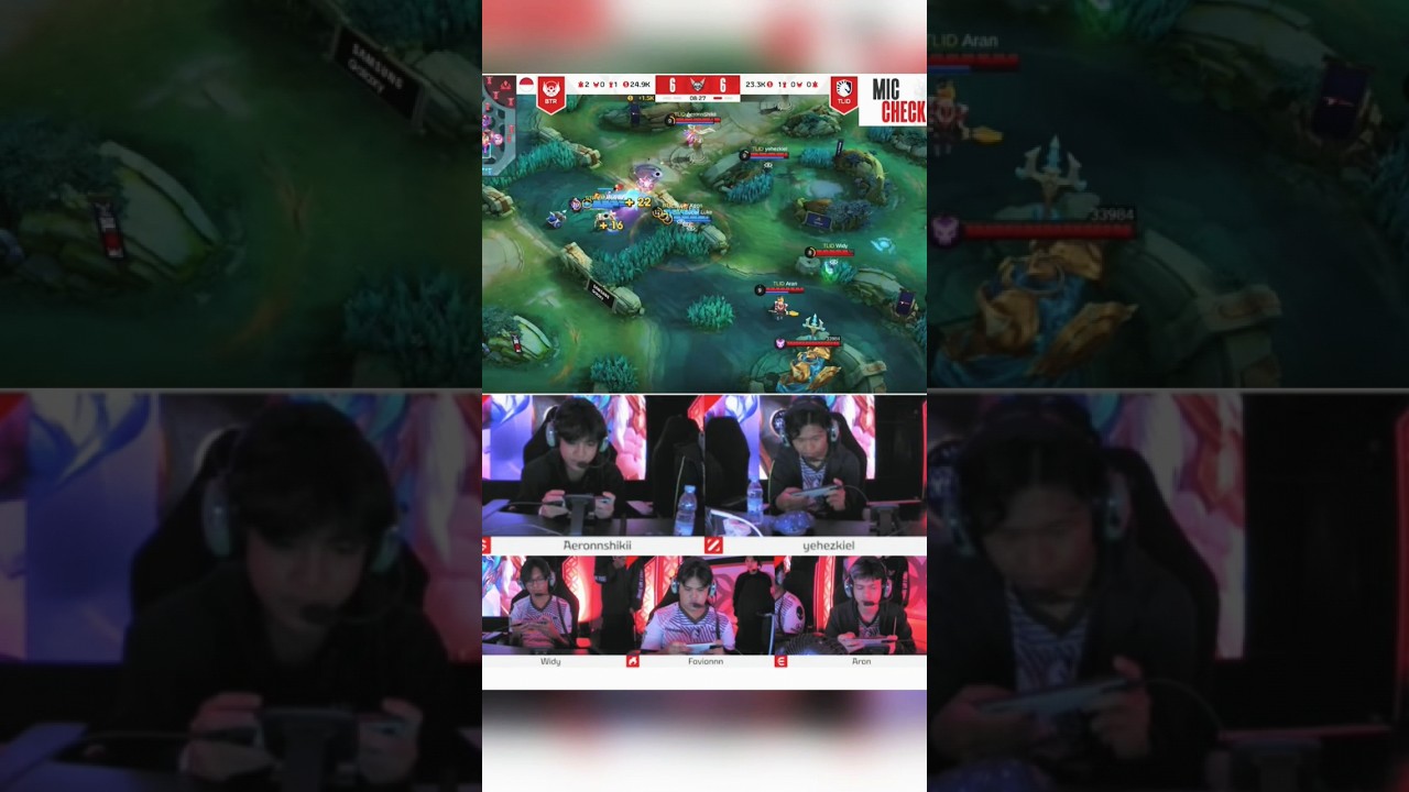 MIC CHECK TLID VS BTR 