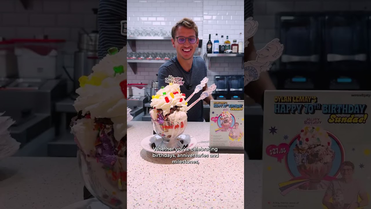 Spend NYC celebrations at Serendipity 3 Times Square! 🎉