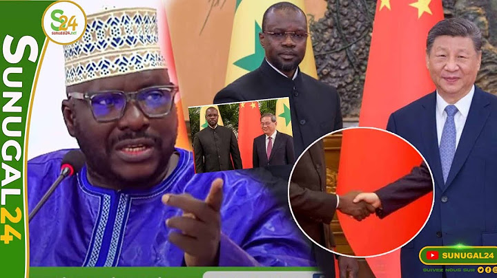 Imam Al Amine dévoile les dessous de la rencontre historique entre Sonko et Xi Jinping