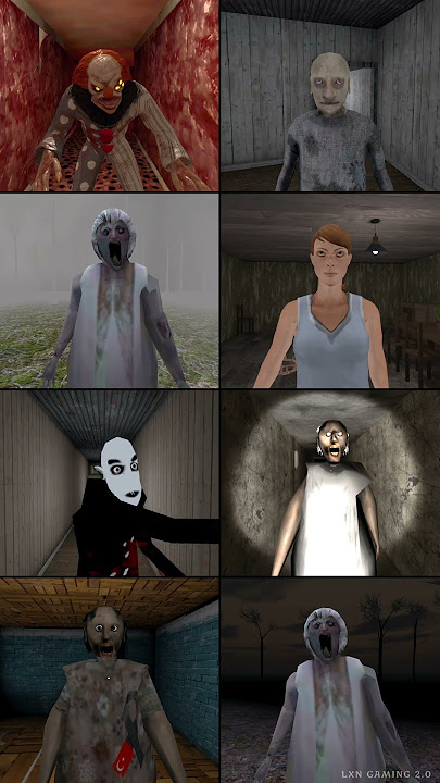 Death Park 2 Vs Grandpa In Granny 4 Vs Slendrina Mother Vs Crazy Wife Vs Granny Turkey Mod  