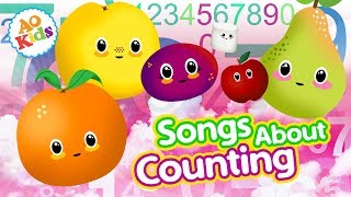 Songs about Counting! | 15+ Minutes of Counting Songs for Kids