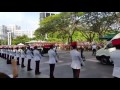 Mr Lee Kuan Yew's funeral procession leaving Istana's main gate