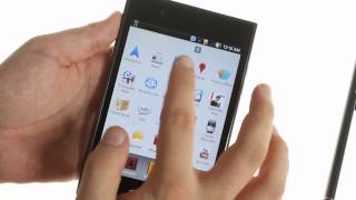 LG Optimus Vu user interface demo screenshot 1
