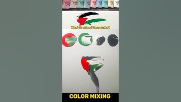 Whatr do mixed flags make #palestine  #paintmixing #colormixing #satisfyingart  #asmart