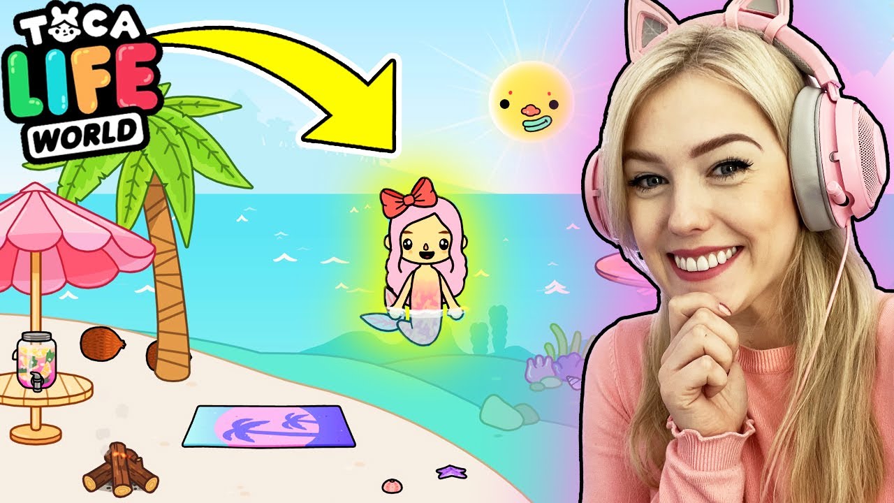 DOM DLA SYRENY w TOCA BOCA!🧜‍♀️ZOSTAŁAM SYRENĄ!🥰| Bella