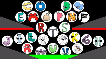 26 Alphabet Lore Marble Race in Algodoo - Who Will Win?