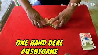 DISKARTE NG PUSOY ONE HAND DEAL MAY KATOTOHANAN BA WATCH/ DISCLAIMER/ king of gambling