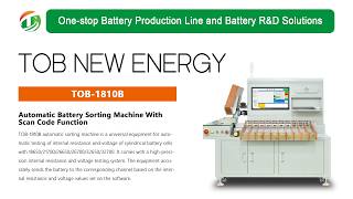 Automatic Battery Sorting Machine With Scan Code Function
