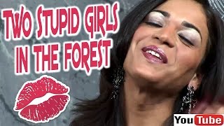 Two Stupid TGirls in the Forest - Crossdressing in public (exposed) - YouTube Video