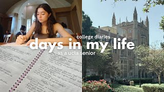 DAYS IN MY LIFE AT UCLA 📓 start of senior year, productive studying, dance auditions, horror nights