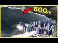 🌊 The biggest TSUNAMIS in History 🌊 3D Comparison