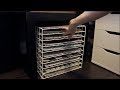 TUTORIAL: DIY 12x12 scrapbook paper storage | Cricut cutting mat storage using wire racks