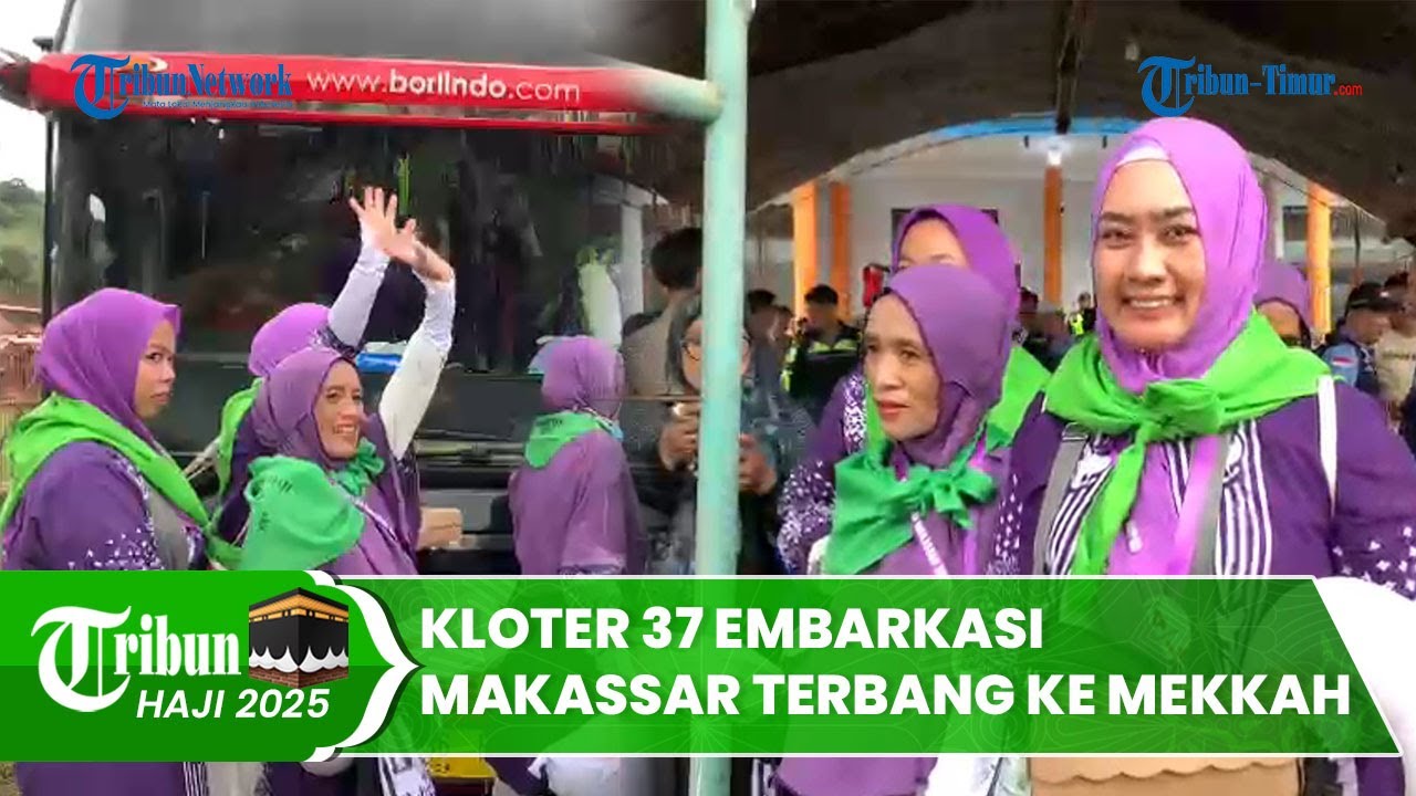 360 JCH Wajo Berangkat ke Asrama Haji Sudiang, Puluhan Dibantu Tongkat dan Kursi Roda