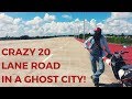 Crazy 20 lane road and bizarre airplane cafe in an abandoned city | Naypyidaw, Myanmar