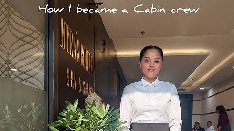 6/365 My journey of becoming Cabin crew|Muskan| #cabincrew #airhostess