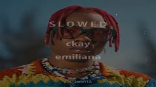 ckay - emiliana (slowed + reverb)