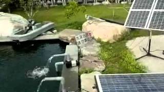 太陽光追尾装置　ウォーターポンプ